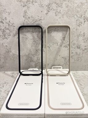 APPLE — IPHONE AIR BUMPER SET — BLACK & TAN